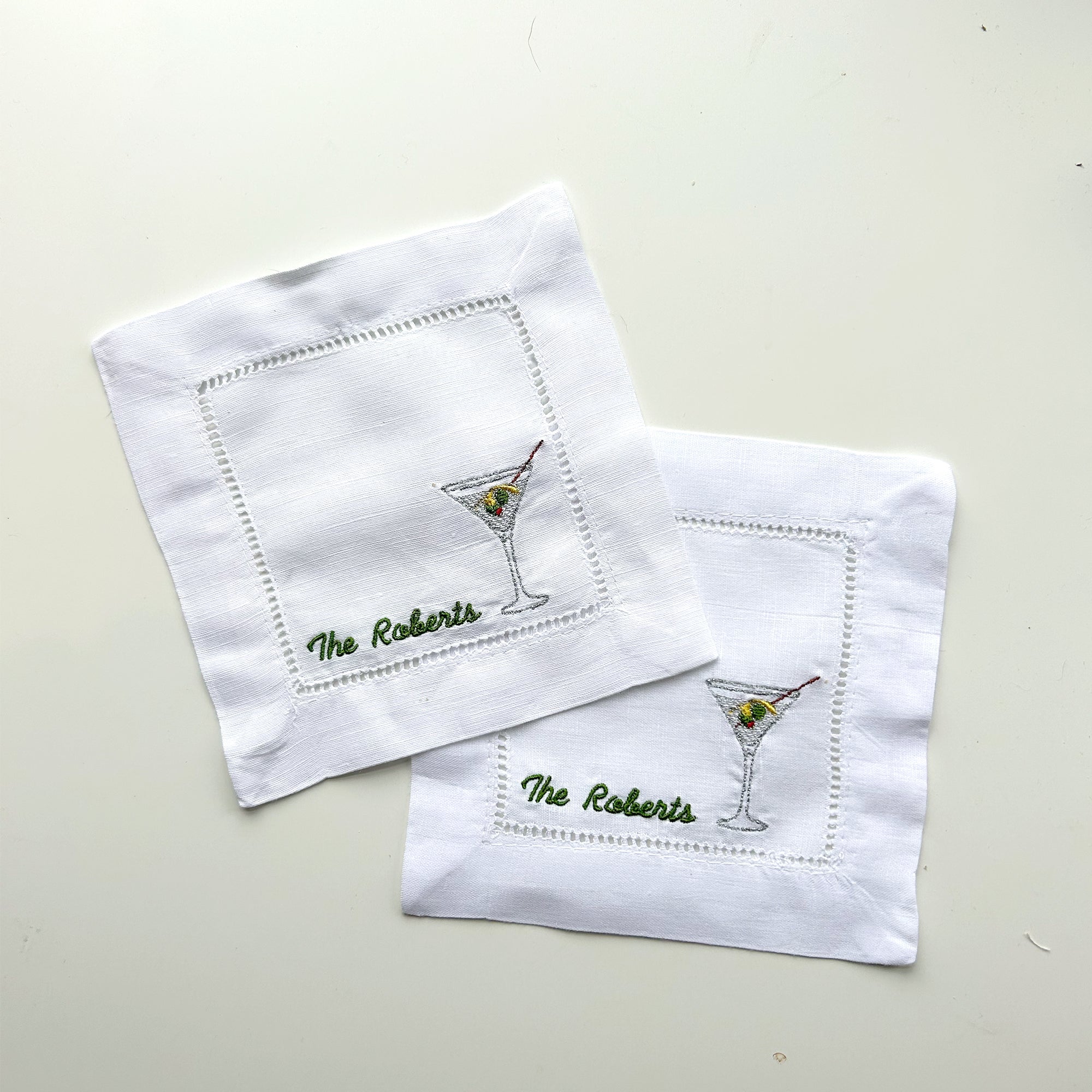 Extra Dirty Cocktail Napkins | Set of 2