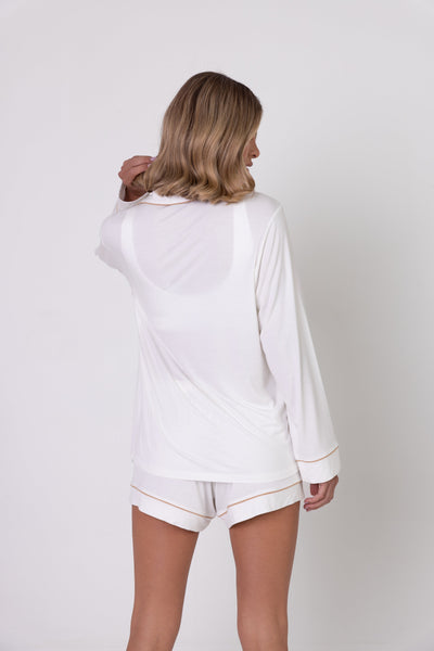 Moisture-wicking modal pajamas for women – perfect for warm nights