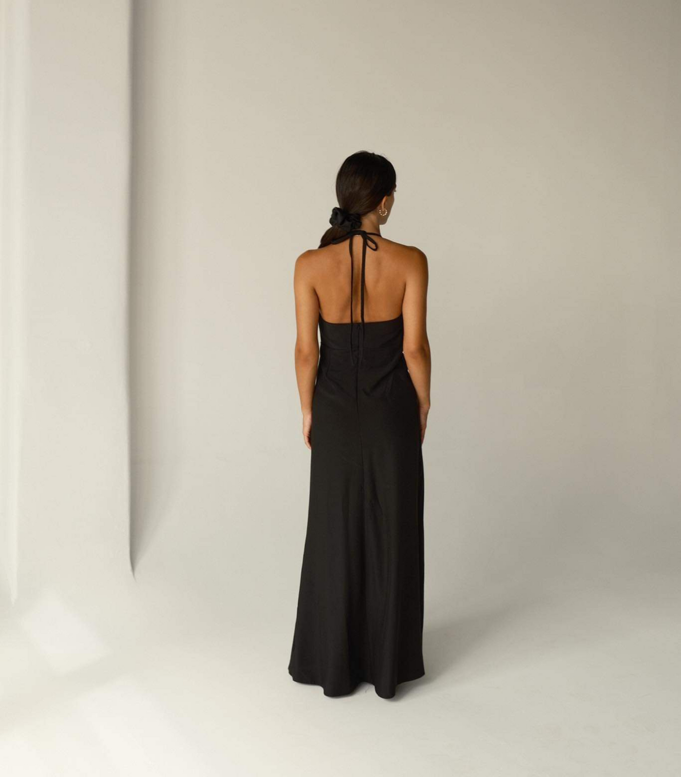 Black rose dress