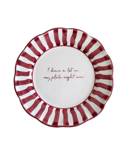 Your Next Dinner Party Plates (set of 6)