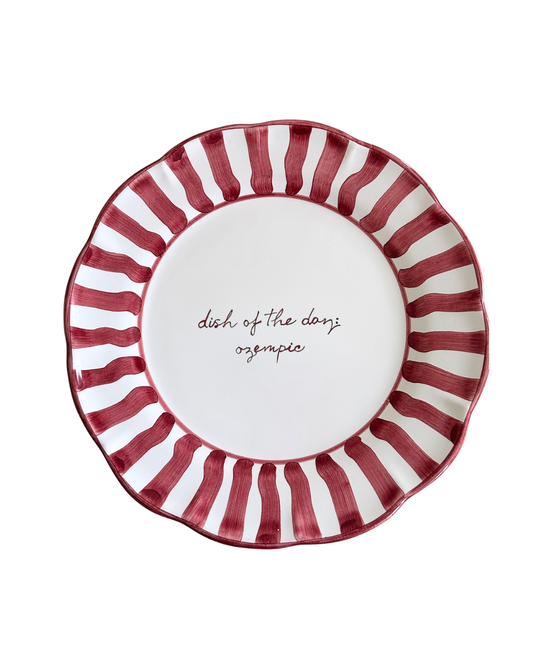 Your Next Dinner Party Plates (set of 6)
