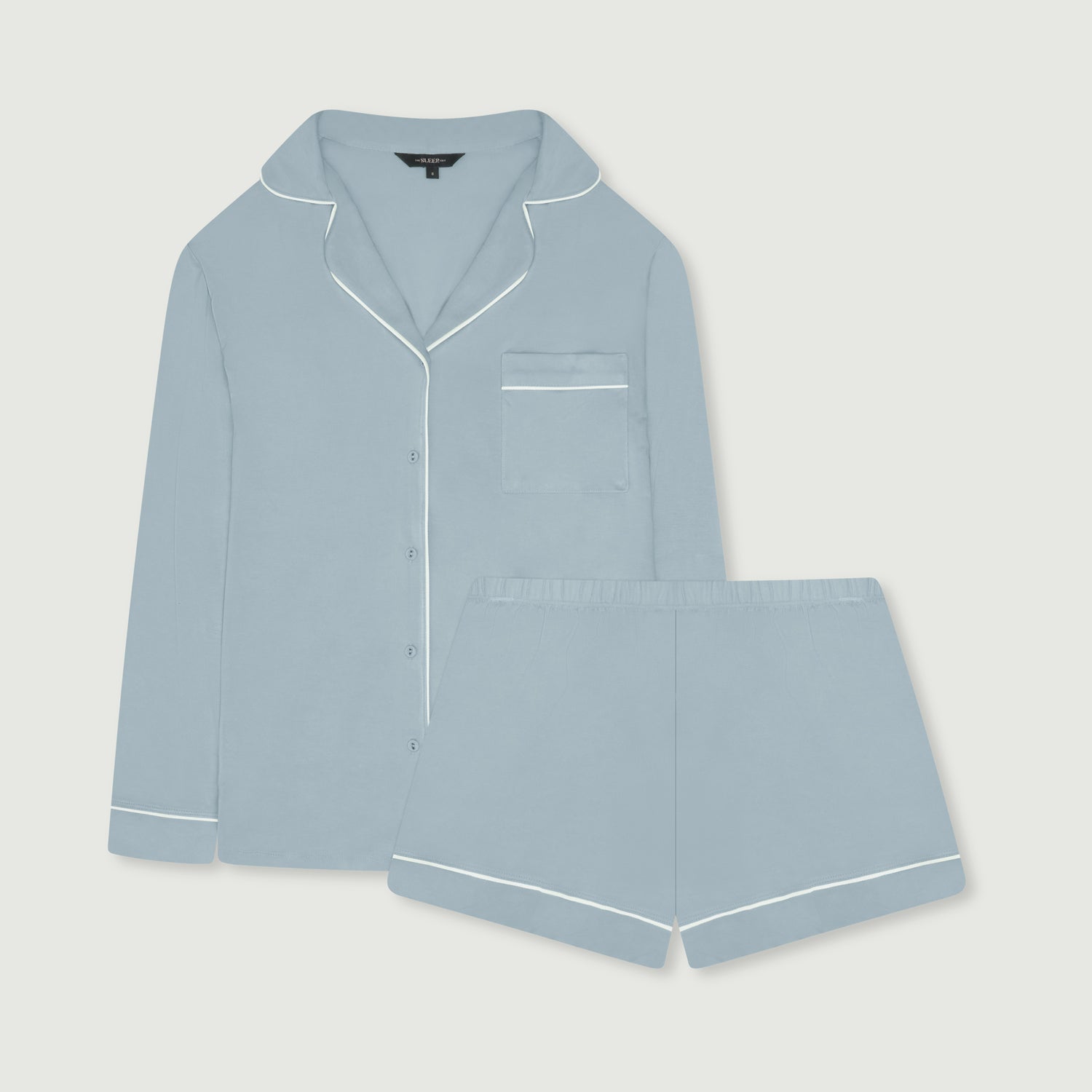 Sky Blue Modal Short Pyjama Set