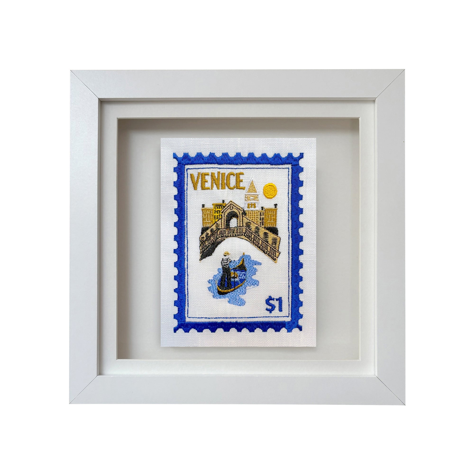 Venice V2 Embroidered Stamp