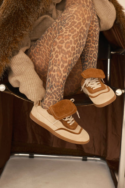 Drifting sand wavy sneakers