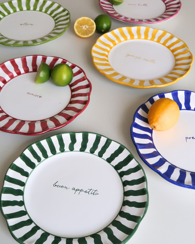 La Dolce Vita Plates (set of 6)