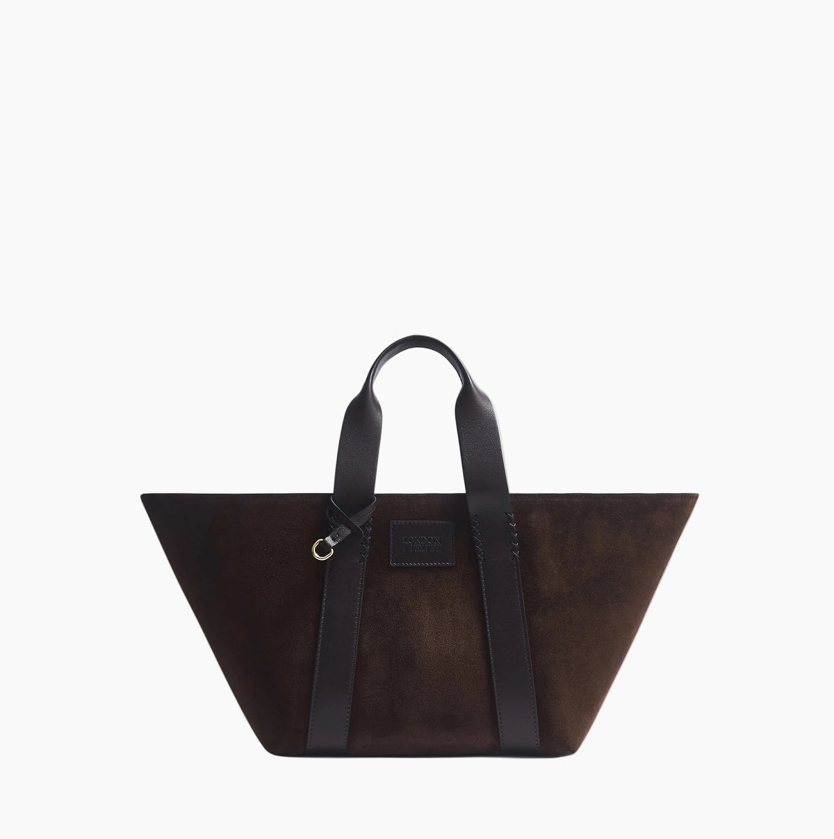 The Passenger Tote, Chocolate Suede