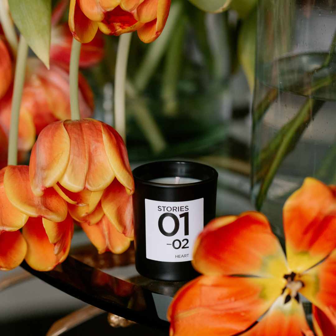STORIES Nº.01 Bougie Parfumée Perfumed Candle Trio