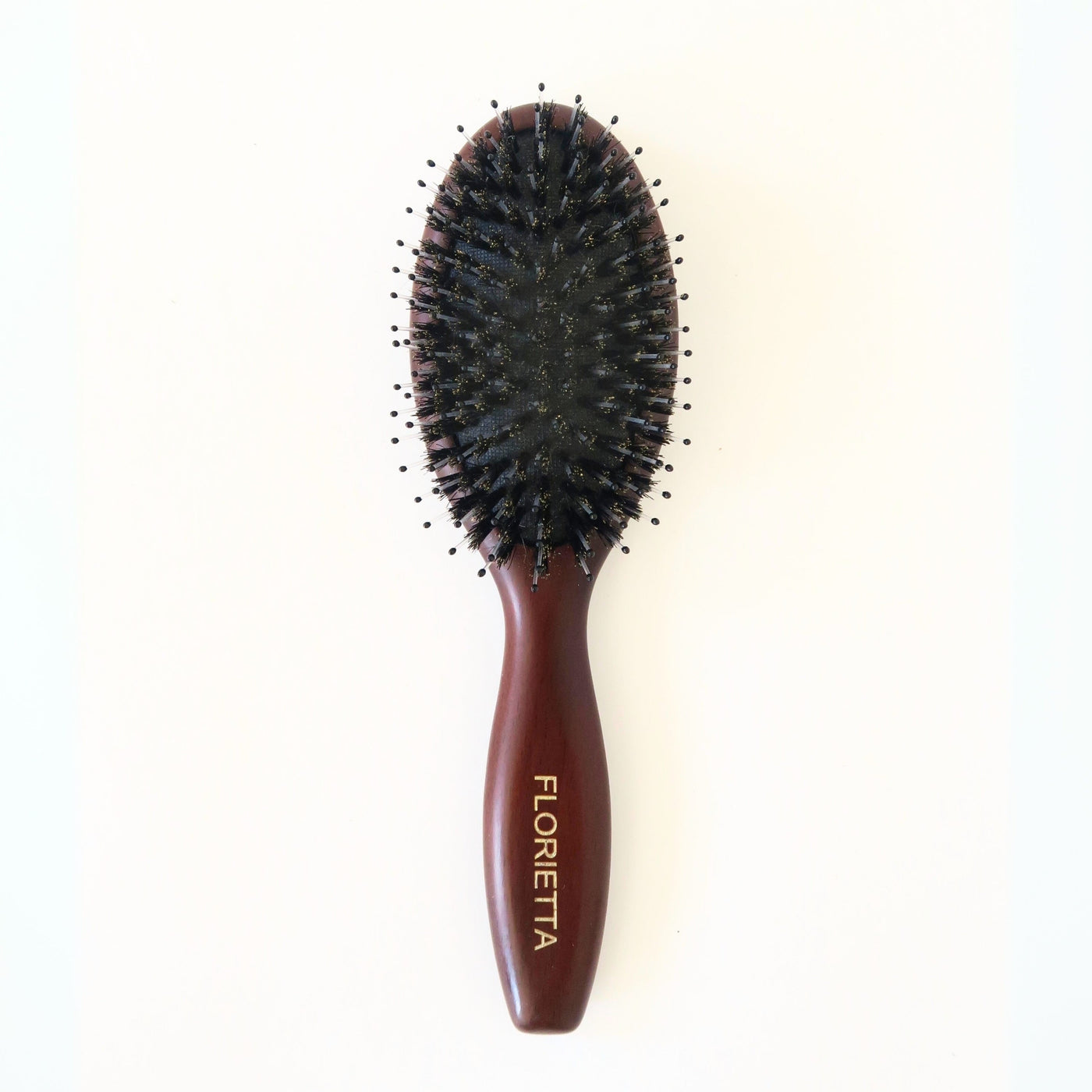 The Signature Brush – Boar Bristle Hairbrush Logo Engraved Edition