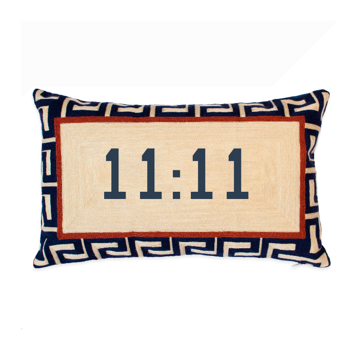 Blue Custom Pillow