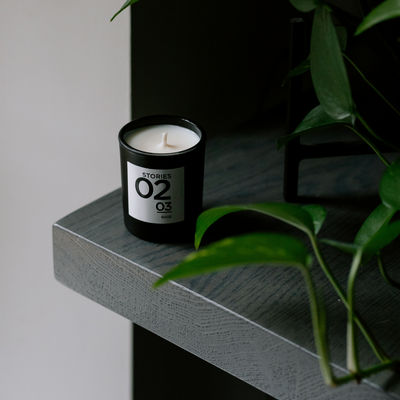 STORIES Nº.02 Bougie Parfumée Perfumed Candle Trio