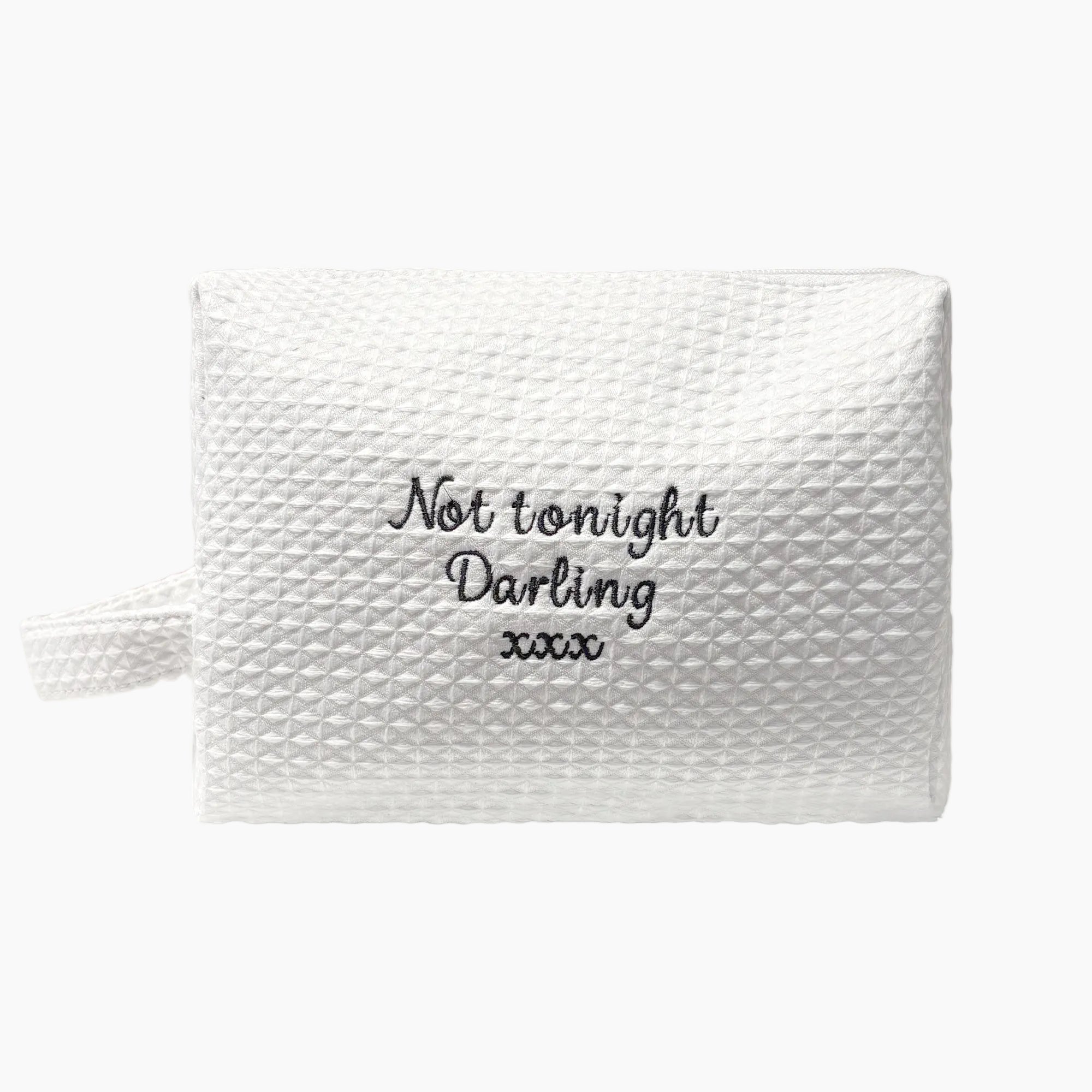 Not Tonight Darling Waffle Bag