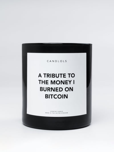 A Tribute To The Money I Burned on Bitcoin