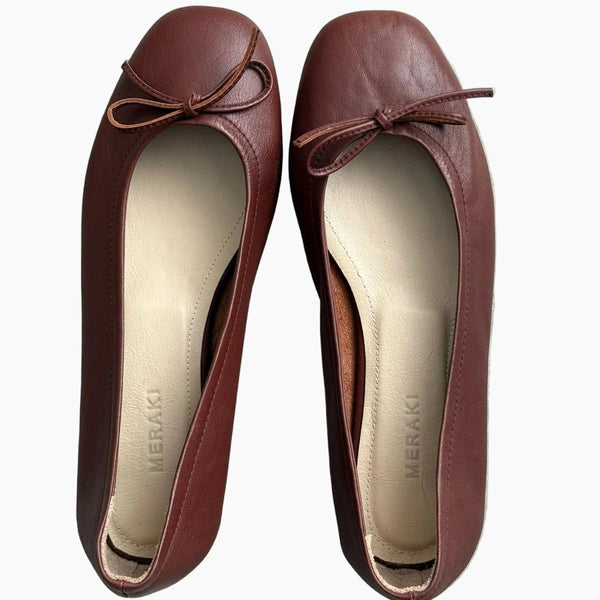 Brown Ballerina Flats