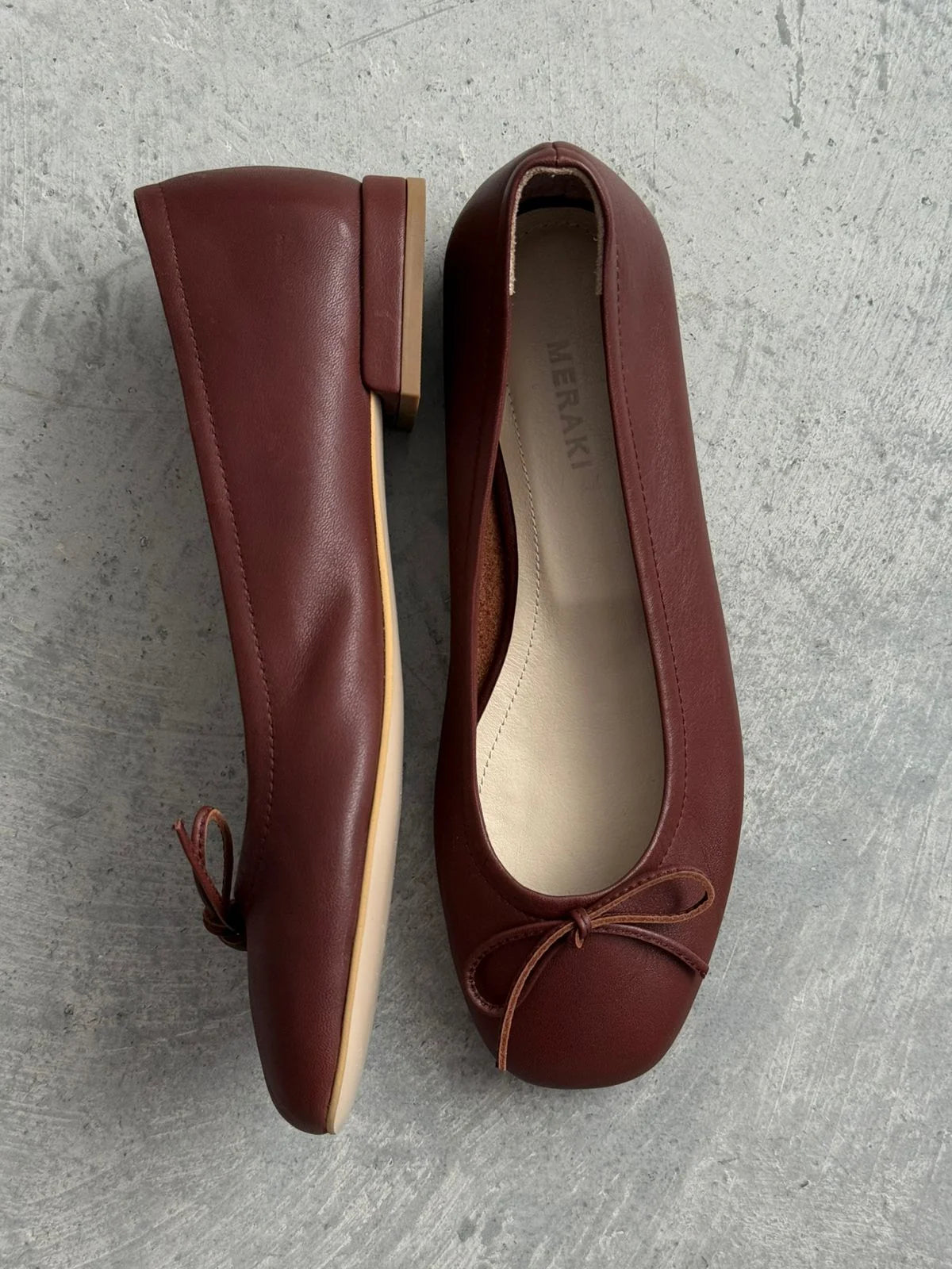 Brown Ballerina Flats