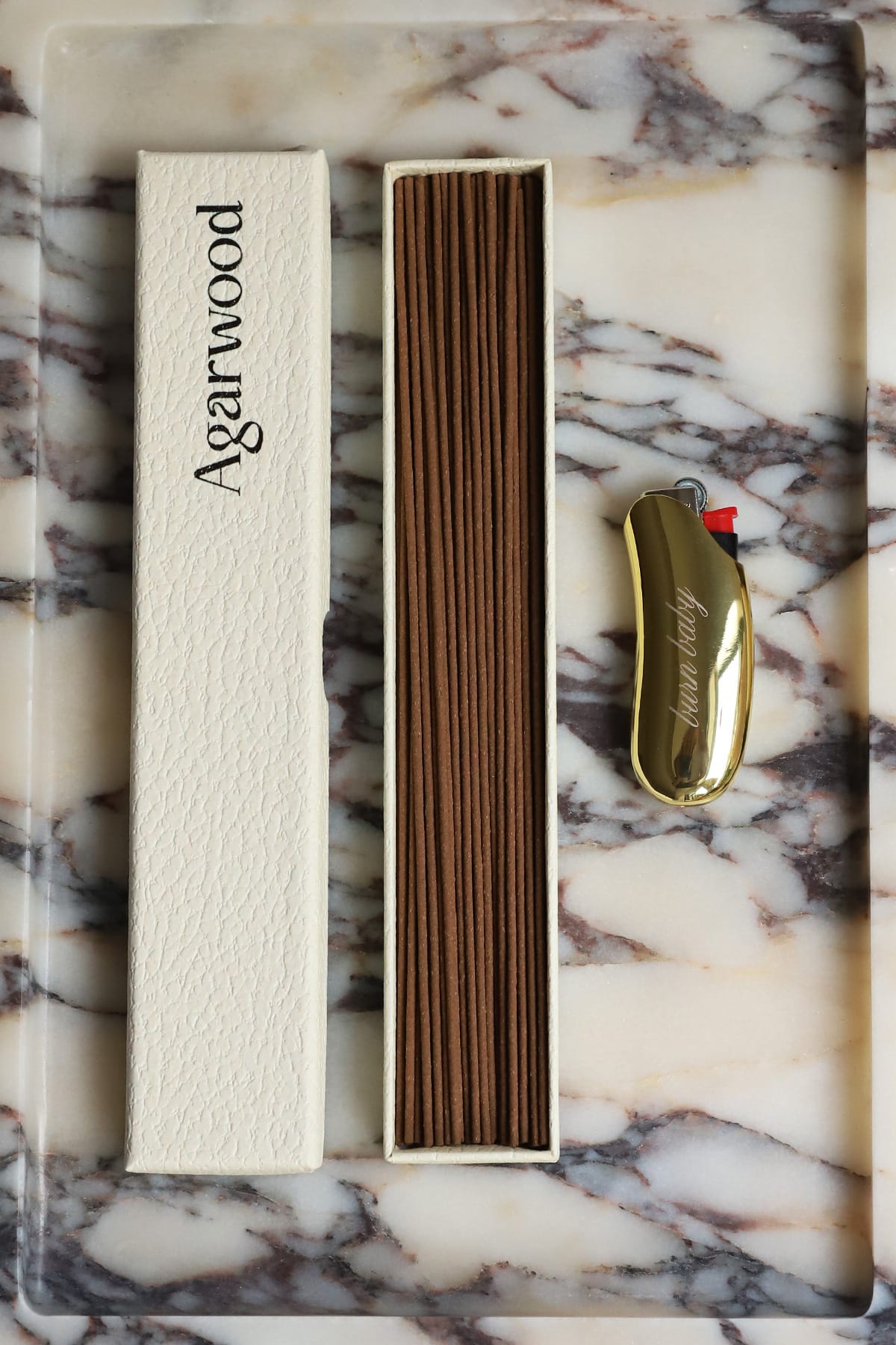 Burn Baby Gold Lighter Case