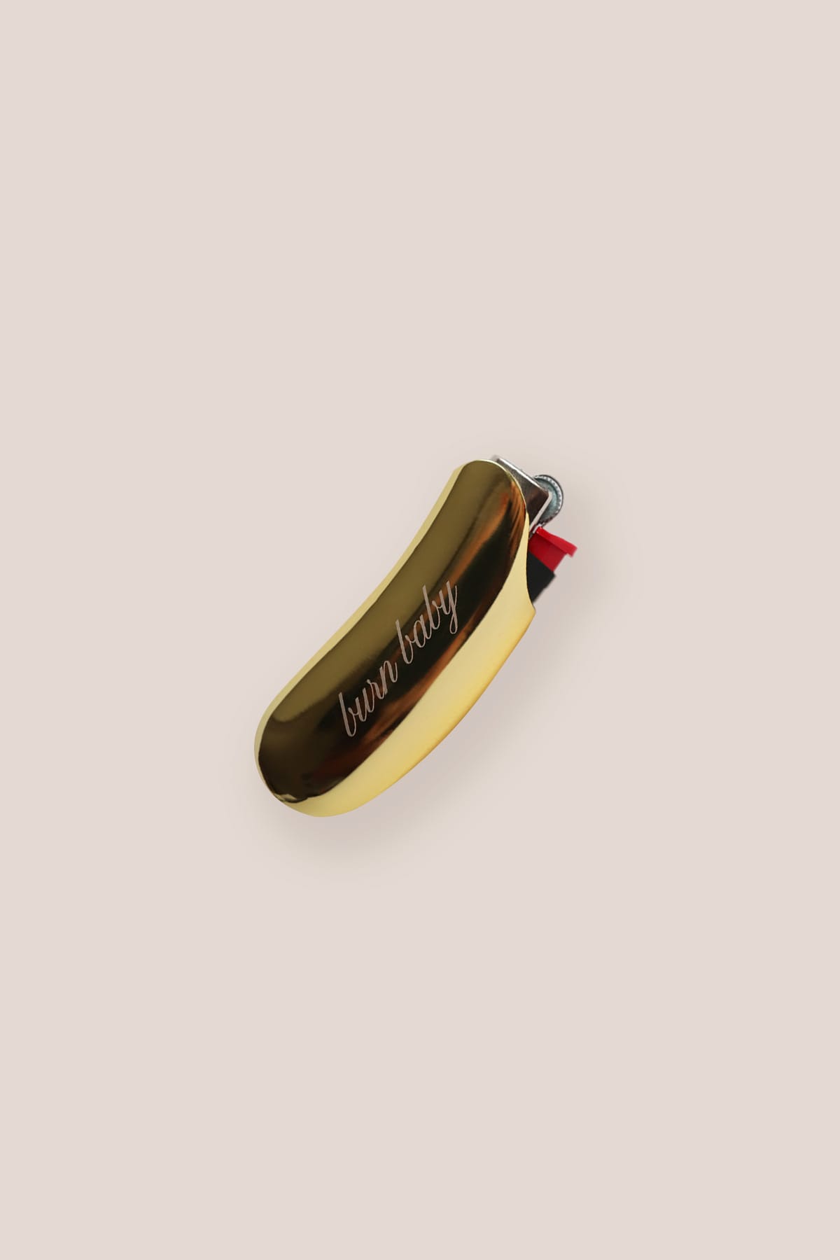 Burn Baby Gold Lighter Case