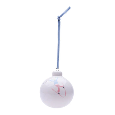 Set of 6 Chatel Ski Baubles