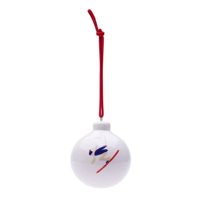 Set of 6 Chatel Ski Baubles