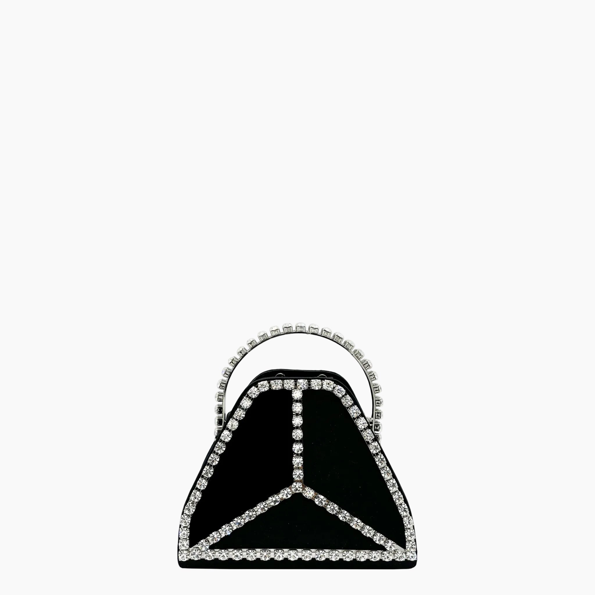 CLEO MINI STRASS - BLACK