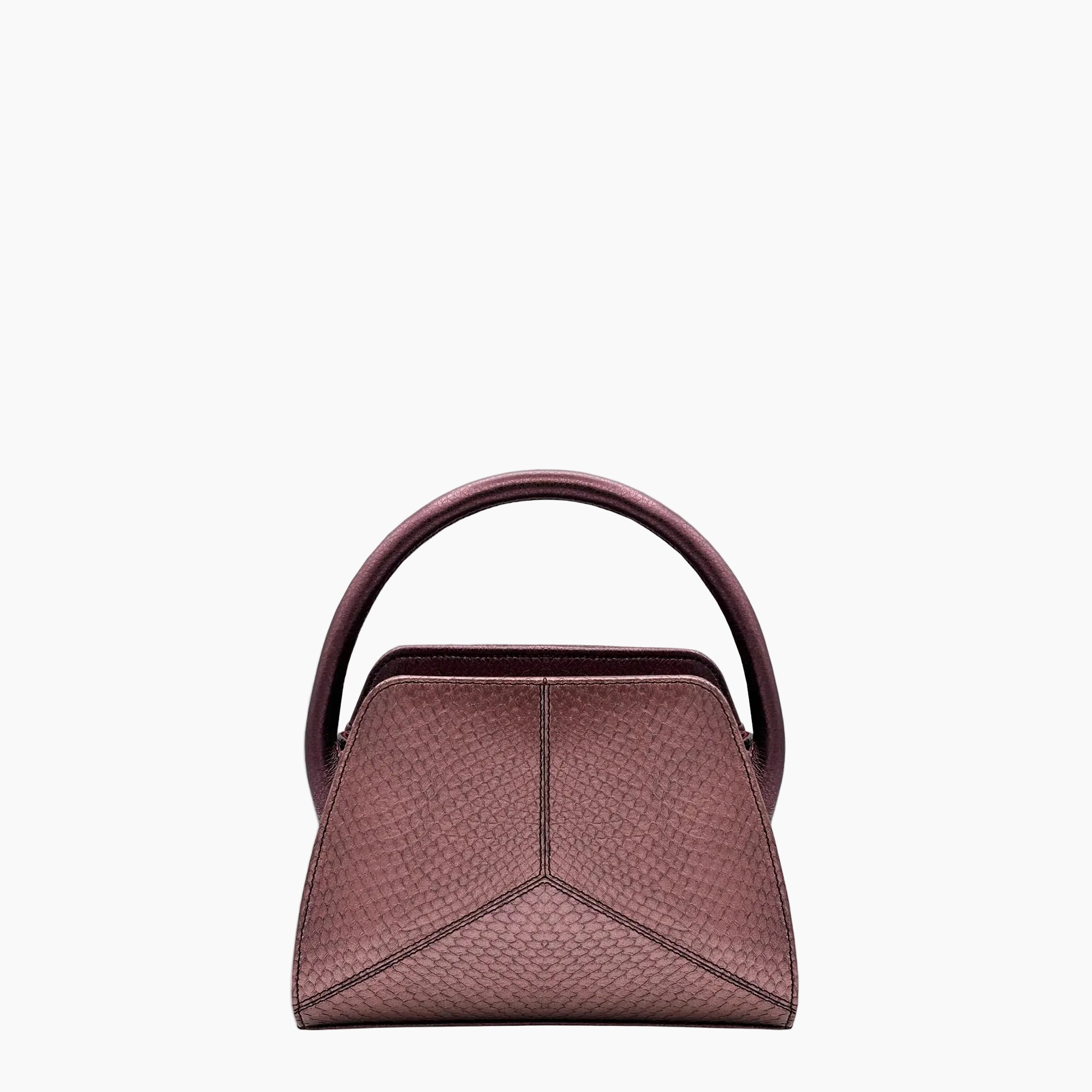 CLEO TOP HANDLE - BURGUNDY