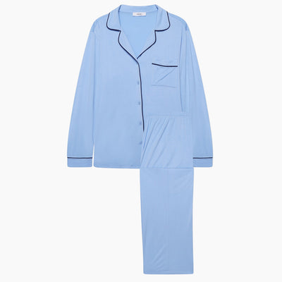Powder Blue Modal Pyjama Set