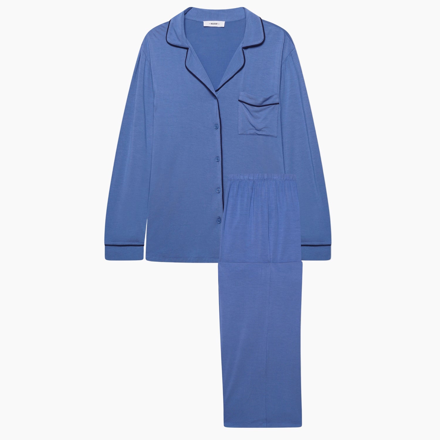 French Blue Modal Pyjama Set