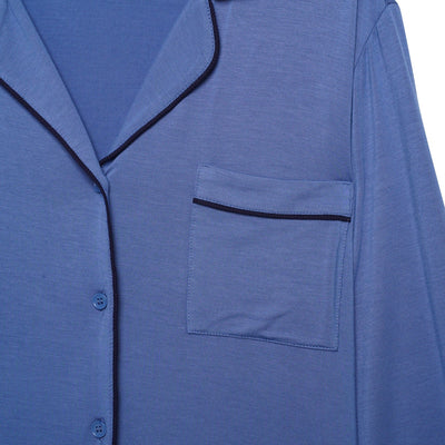 French Blue Modal Pyjama Set