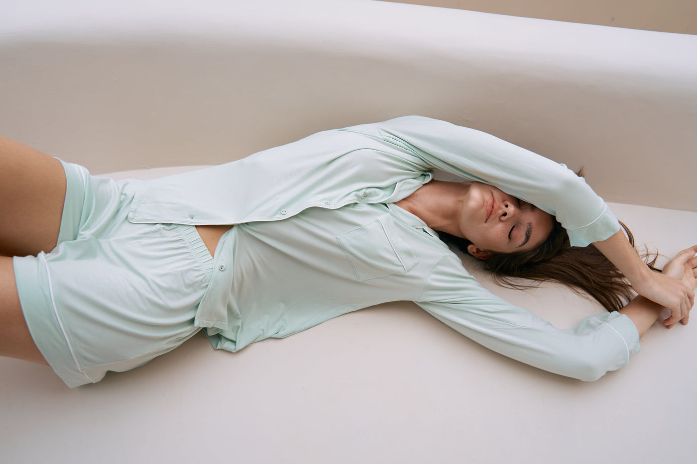 Mint Modal Short Pyjama Set