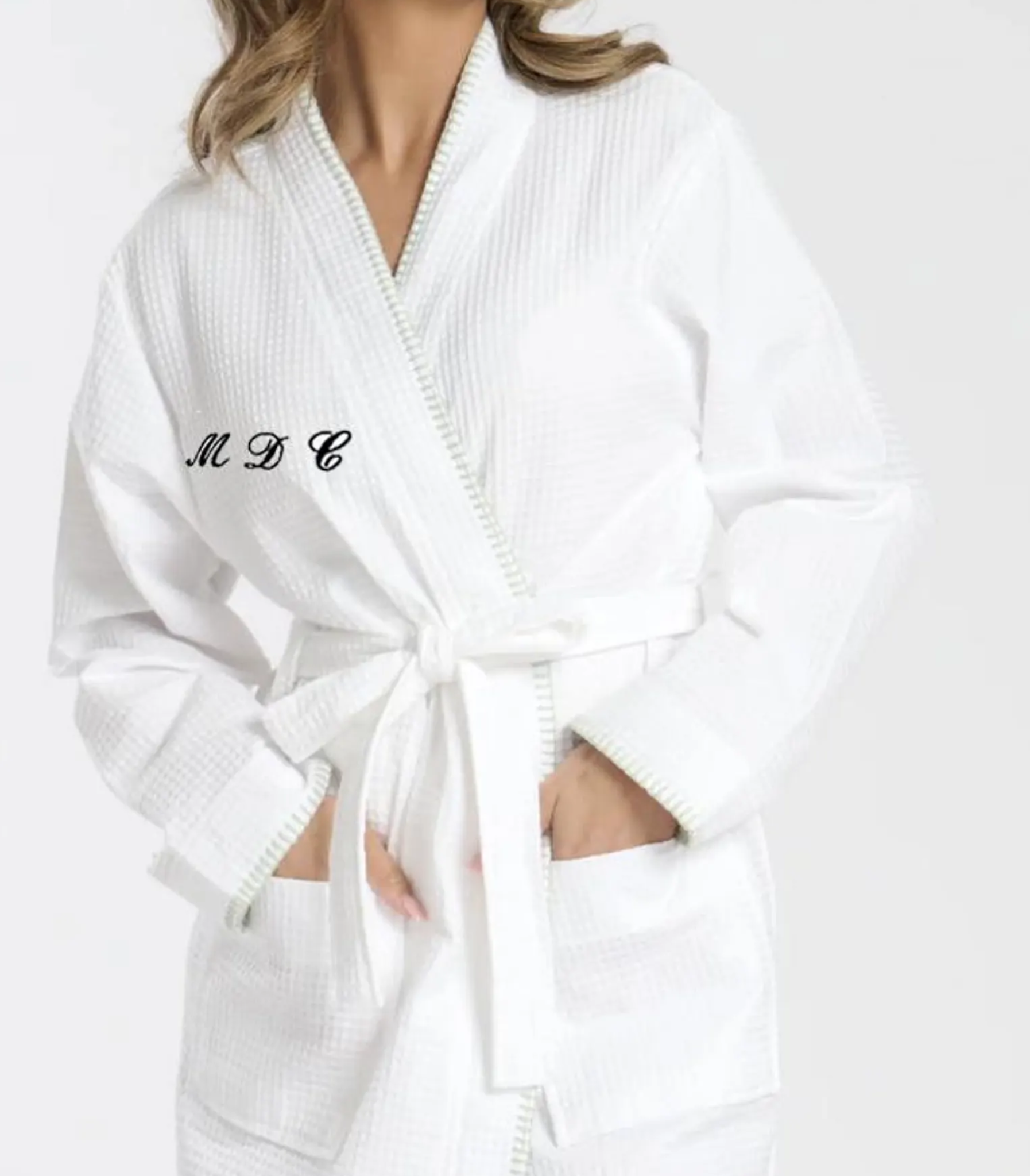 Quilted Monogram Bathrobe