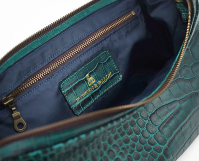 PLOWDEN & FALLOW | HORACIO WASH BAG | GREEN