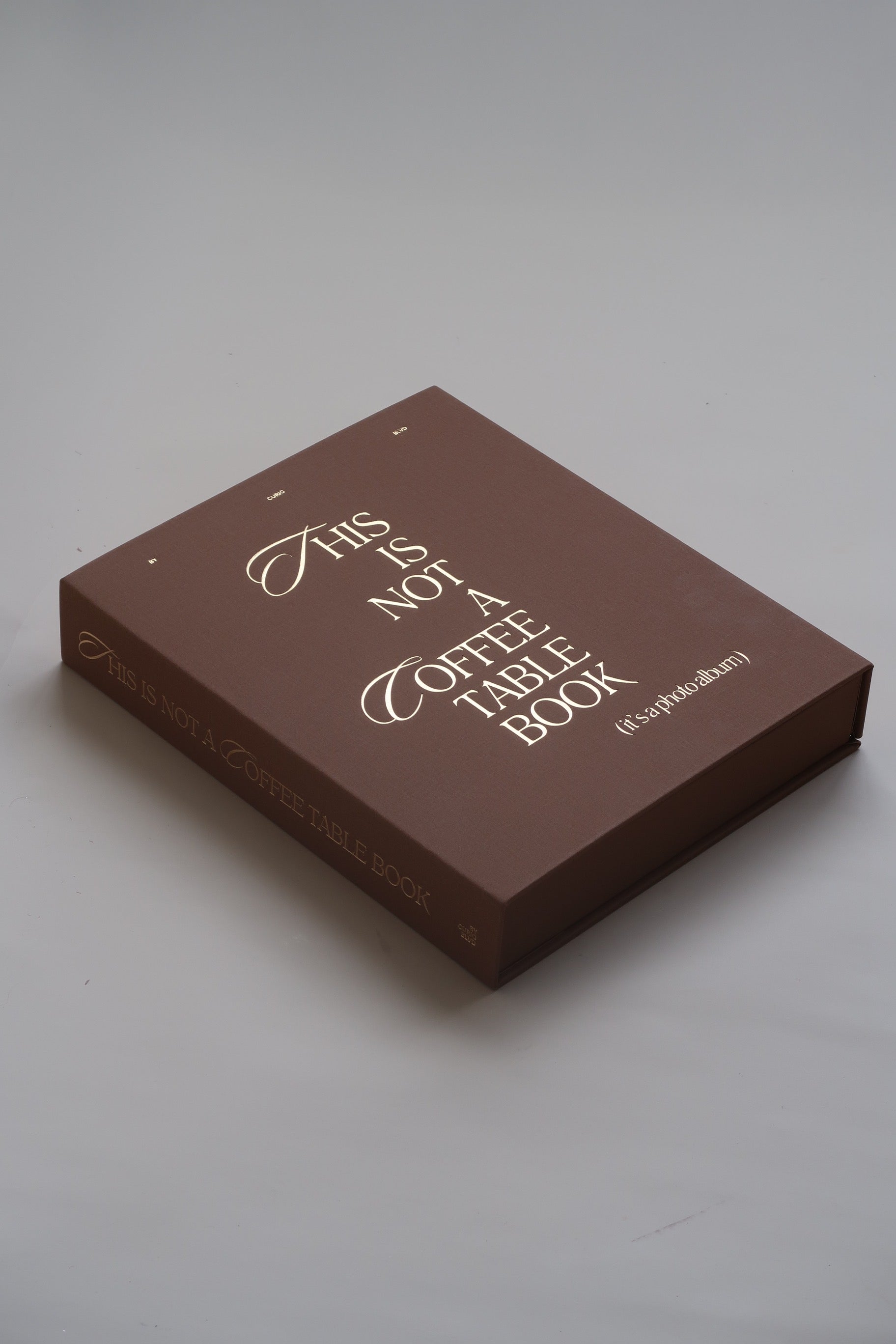 "This is Not a Coffee Table Book" Photo Album