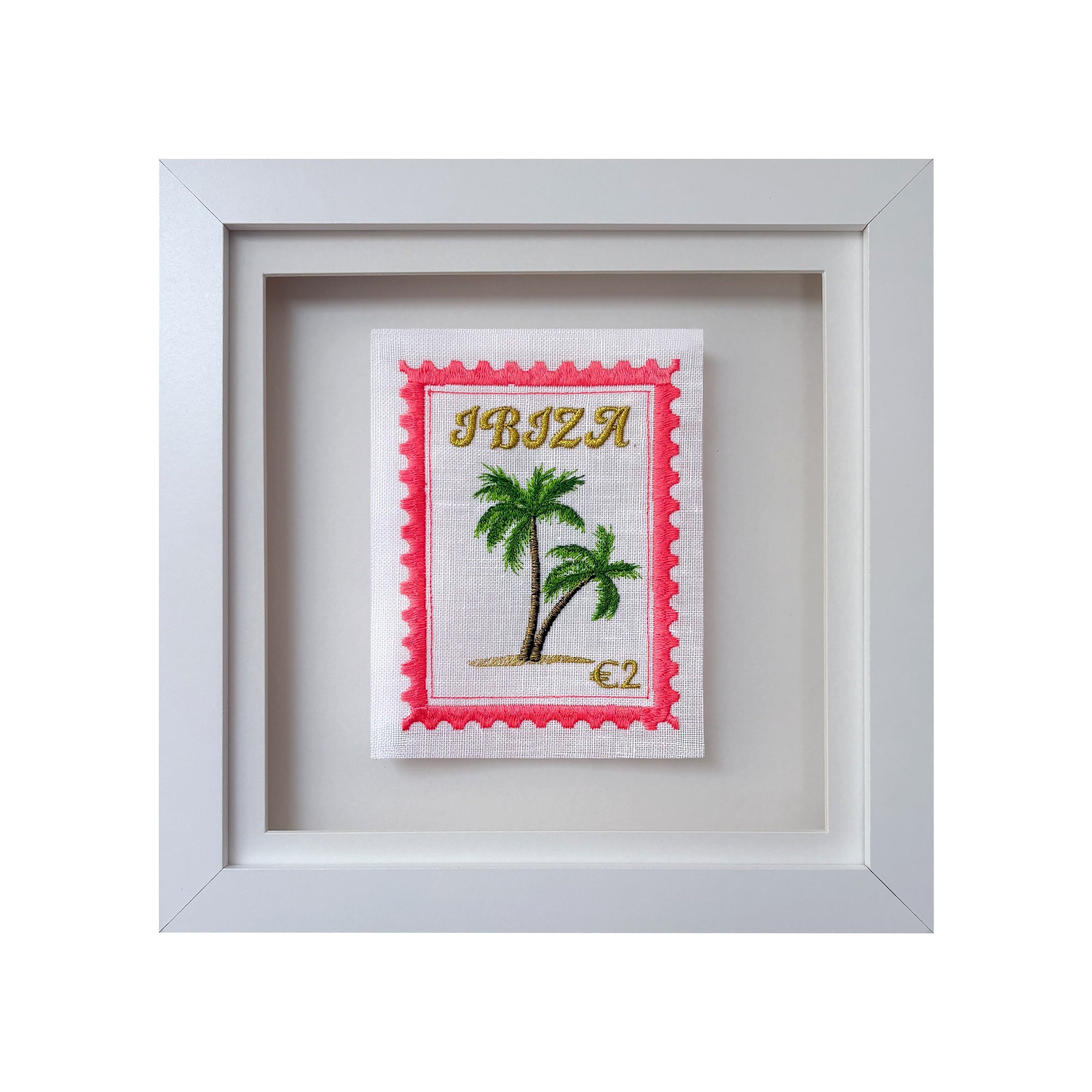 Ibiza Inspired Stamp Artwork