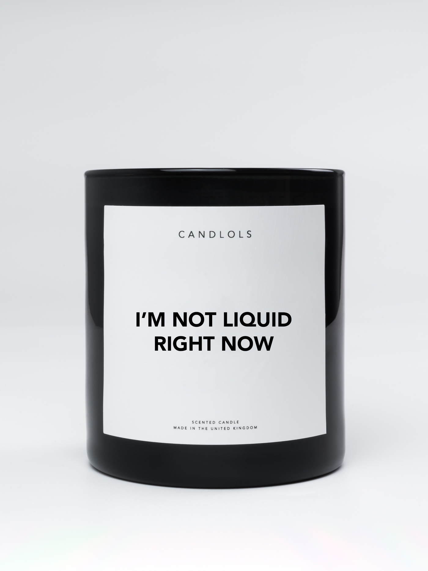 I'm Not Liquid Right Now