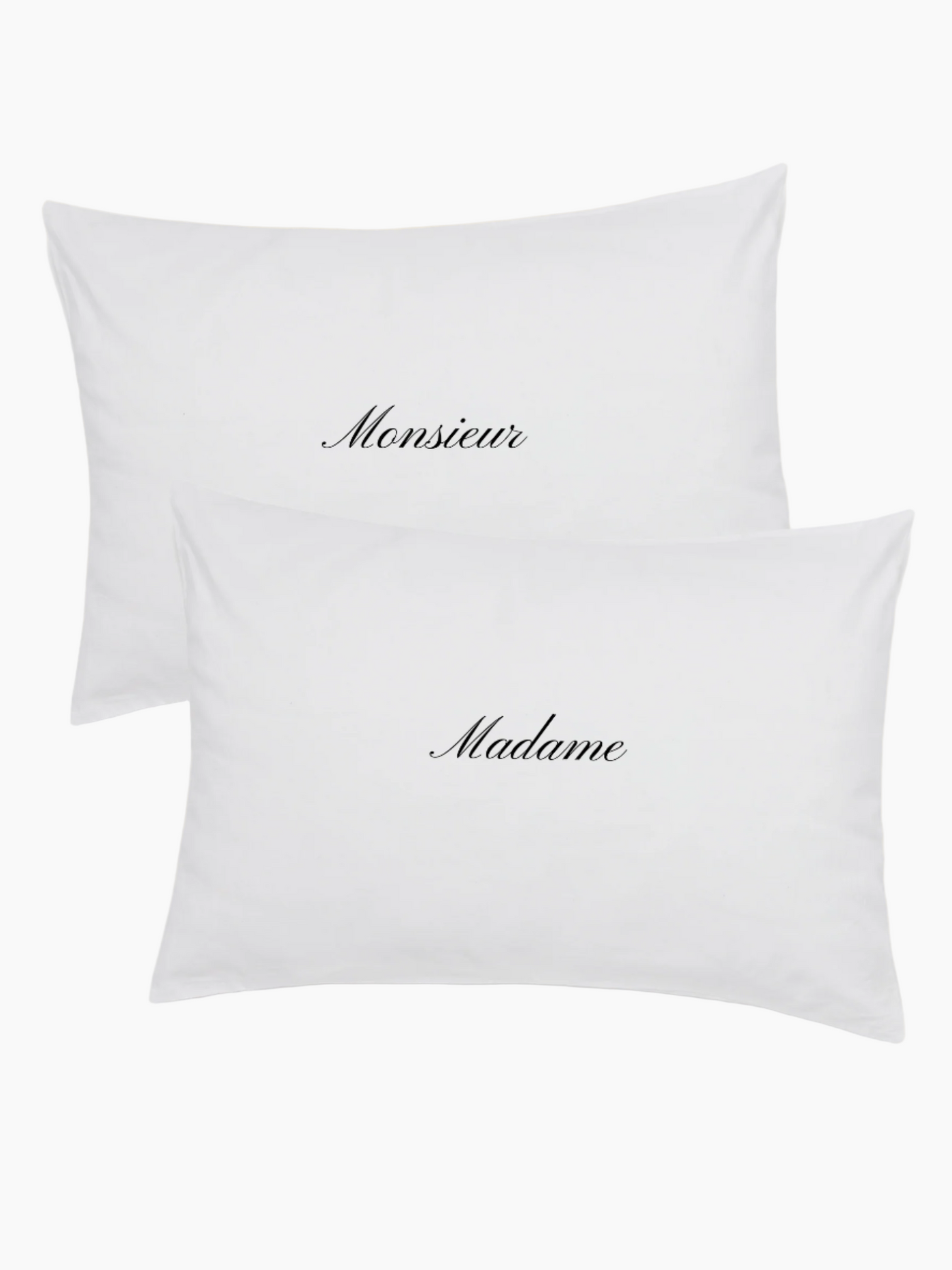 Monsieur & Madame Pillowcase Set