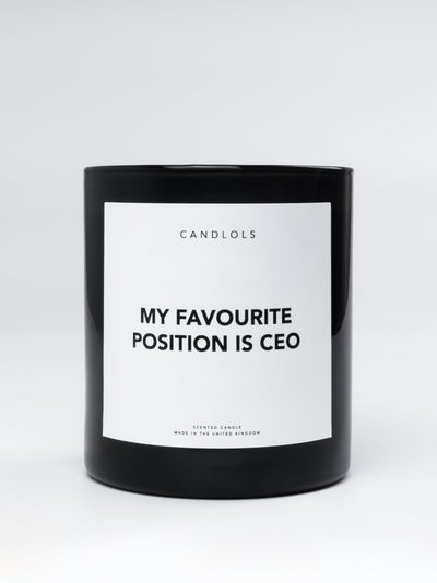 My Favourite Position Is CEO