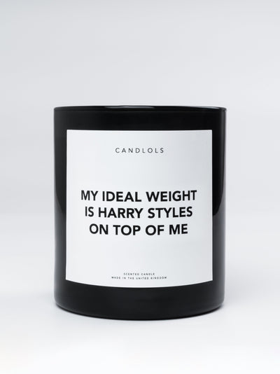 My Ideal Weight Is Harry Styles On Top Of Me
