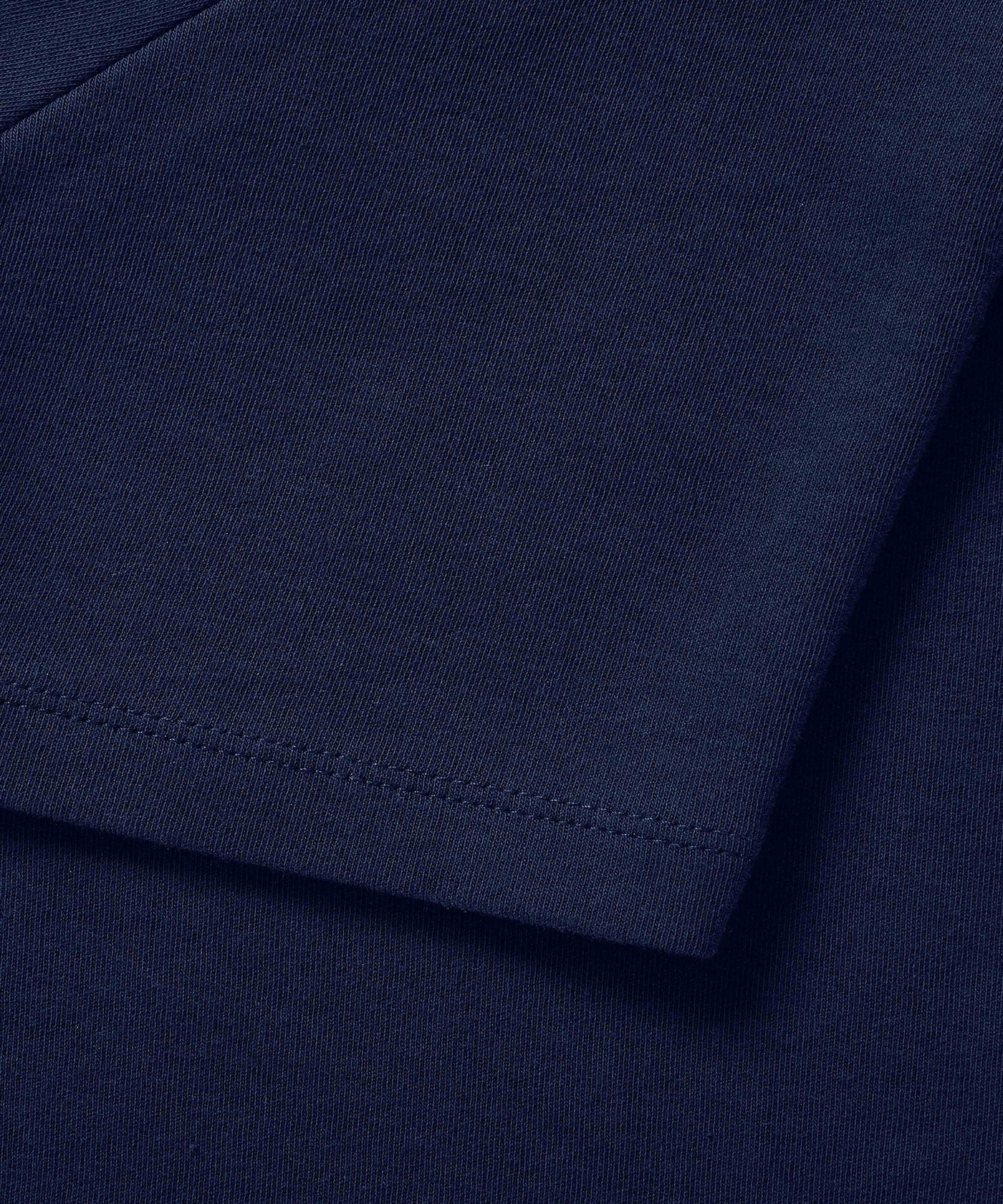 Navy - Heavyweight Organic Cotton T-shirt