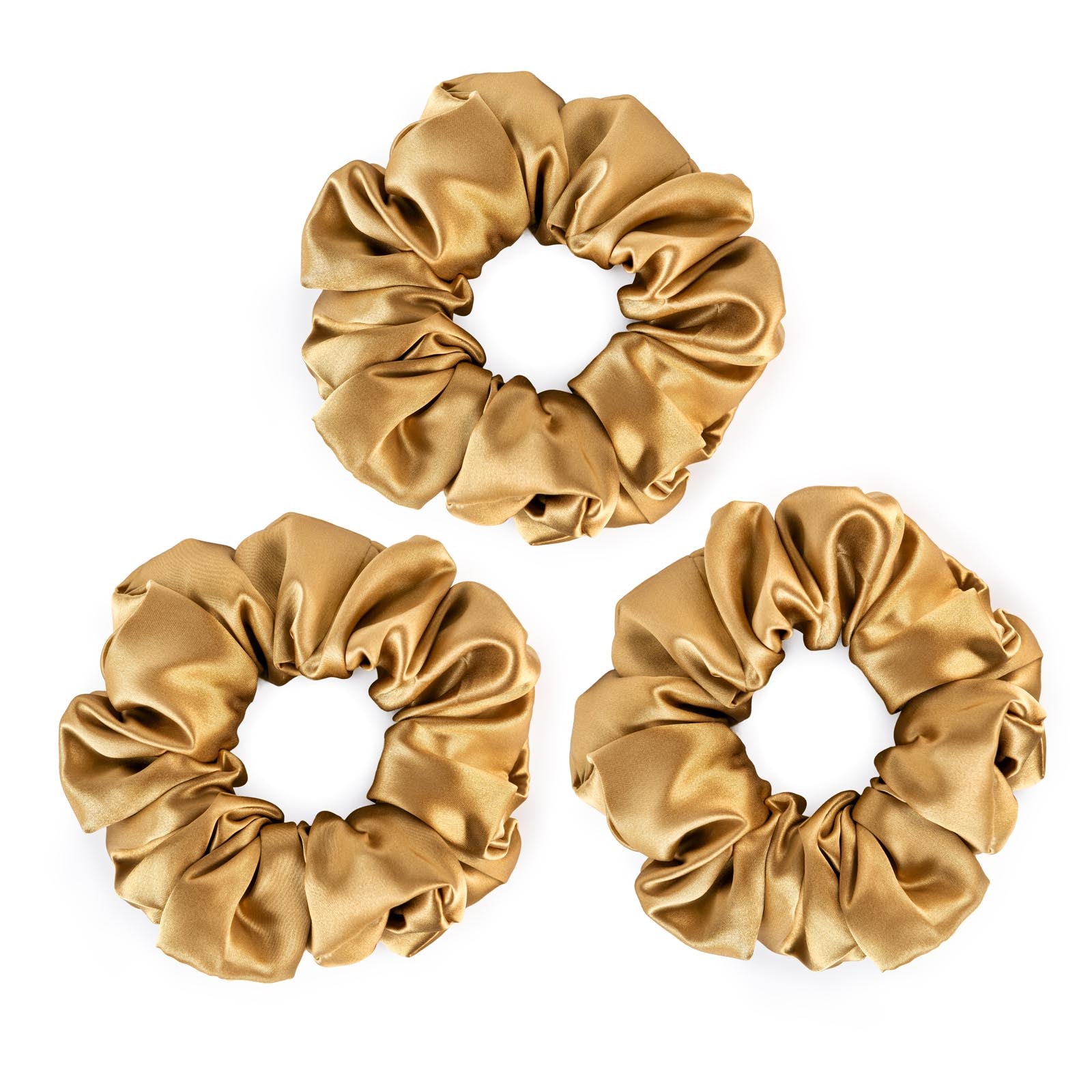 Large Silk Scrunchies Pack of 3