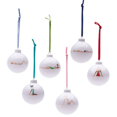 Set of 6 Pampelonne Baubles