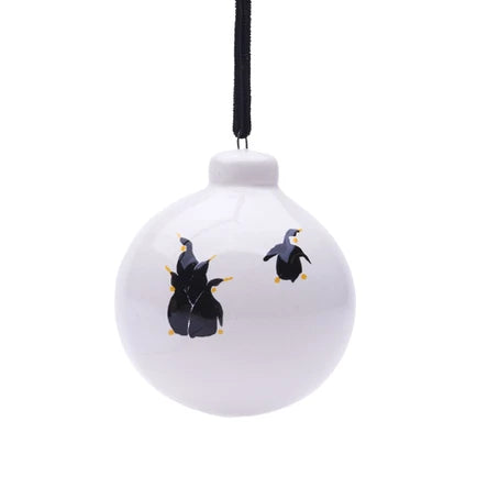 Set of 6 Waddle Penguin Baubles
