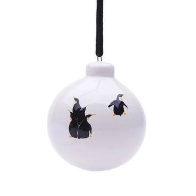 Set of 6 Waddle Penguin Baubles