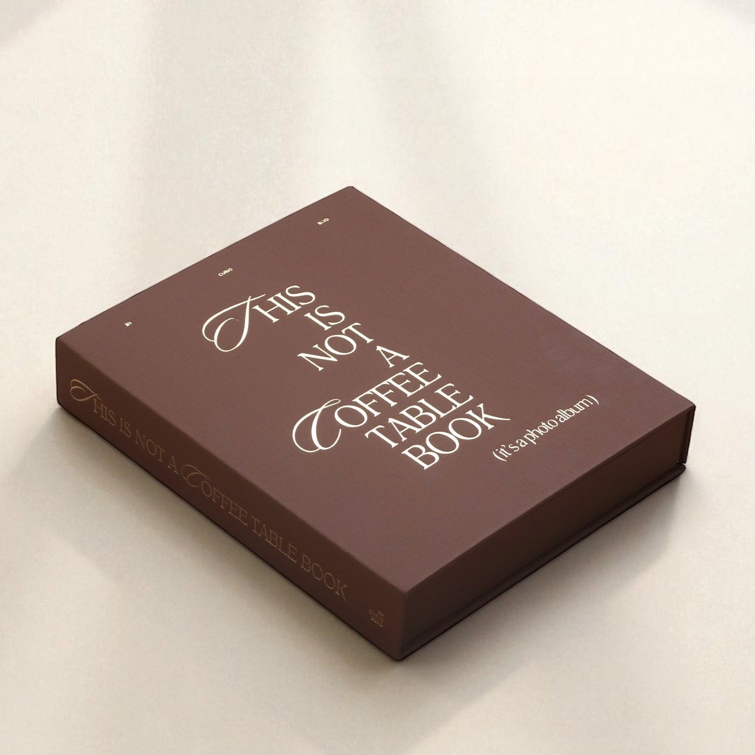 &quot;This is Not a Coffee Table Book&quot; Photo Album