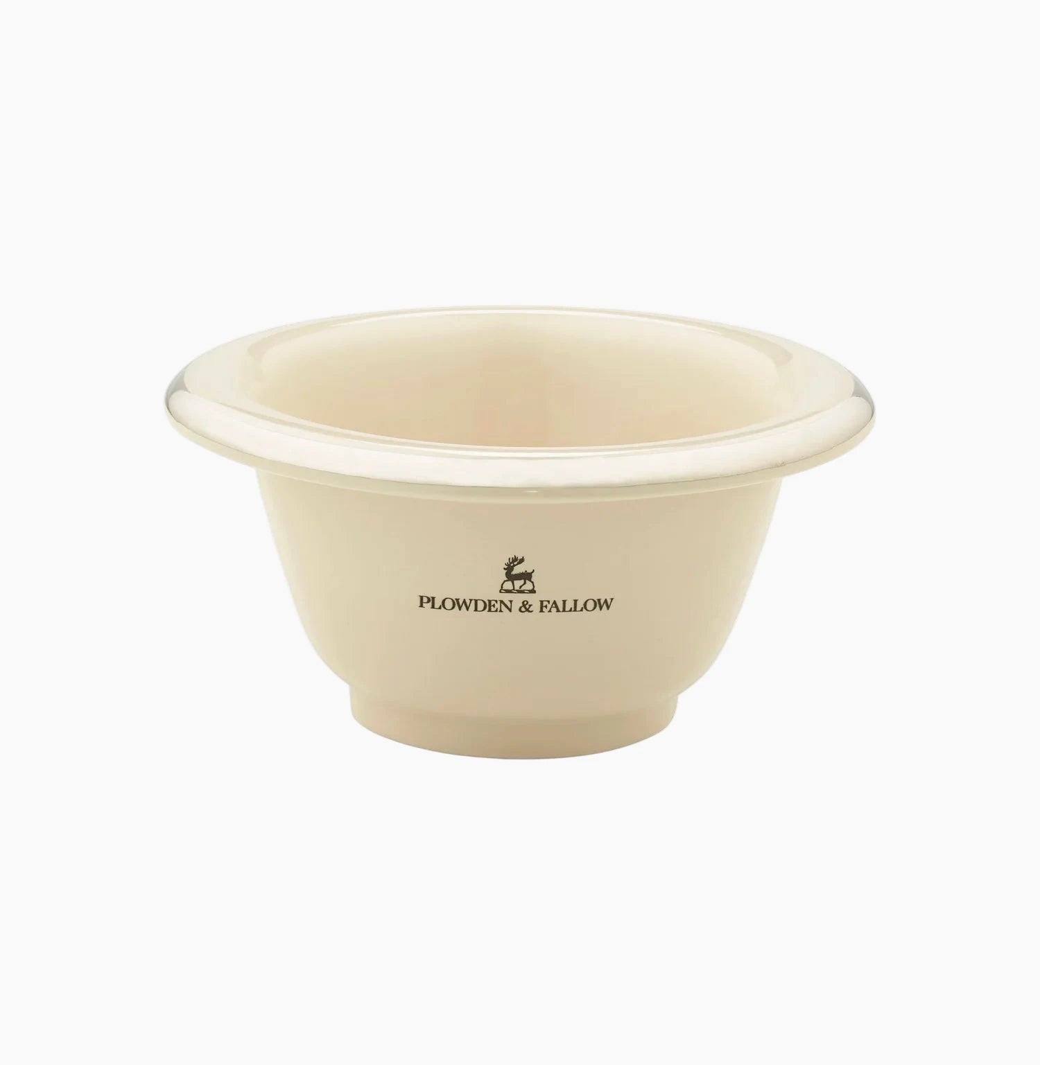 PORCELAIN SHAVING BOWL | FAUX IVORY