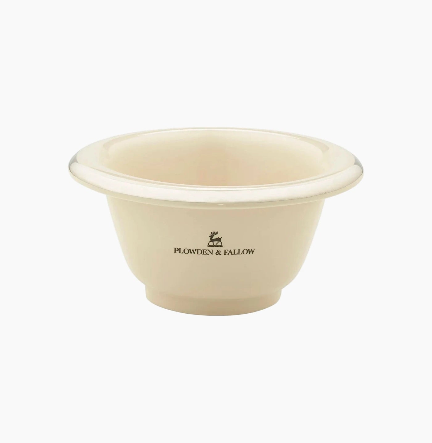 PORCELAIN SHAVING BOWL | FAUX IVORY