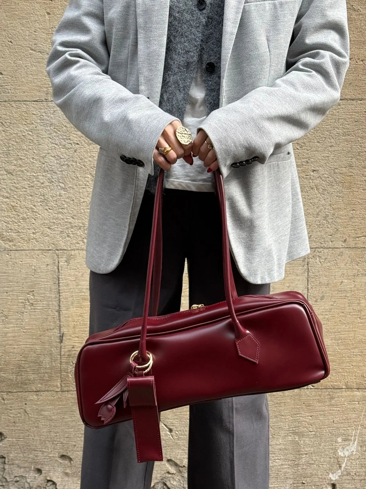 Bordeaux Hailey Bag