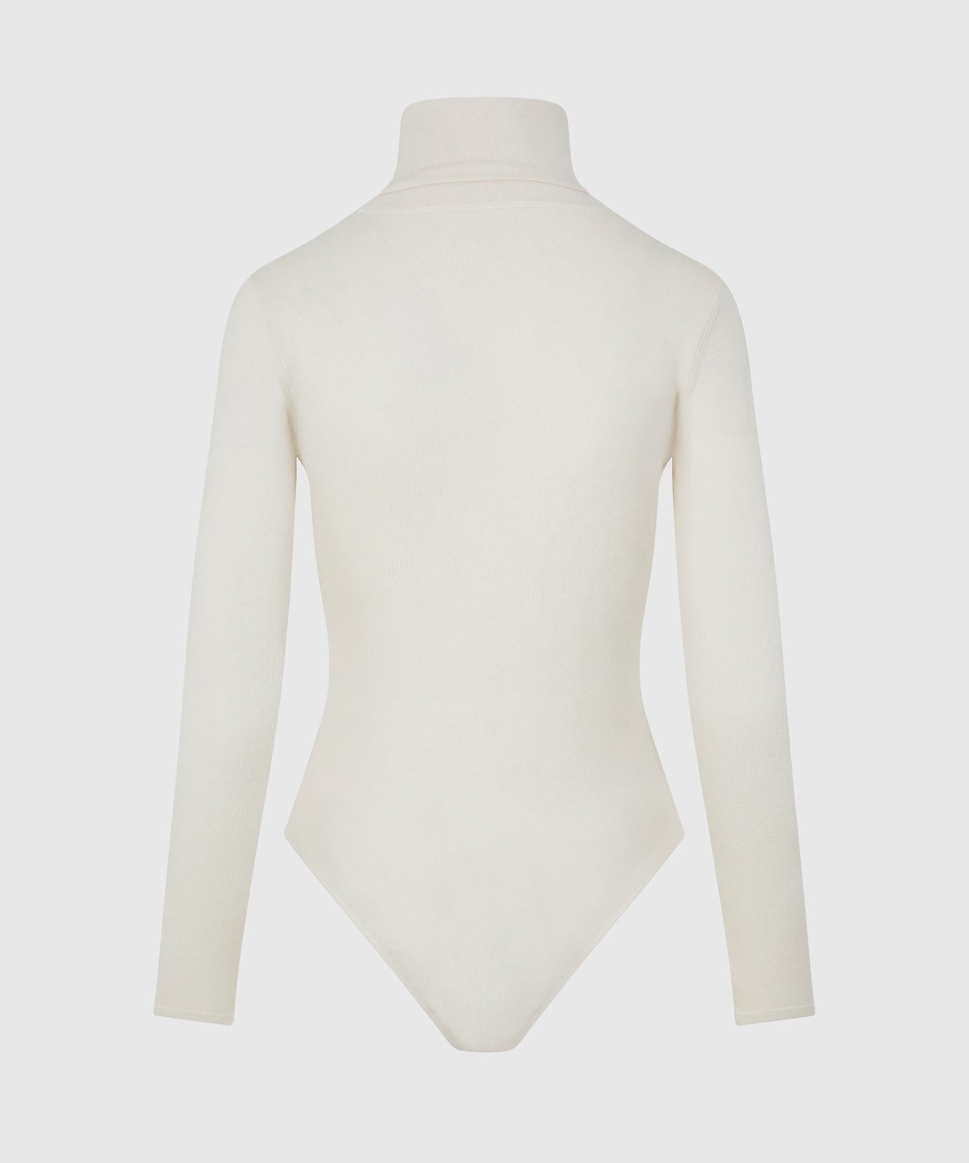 Chalk Silk and Cashmere Bodysuit