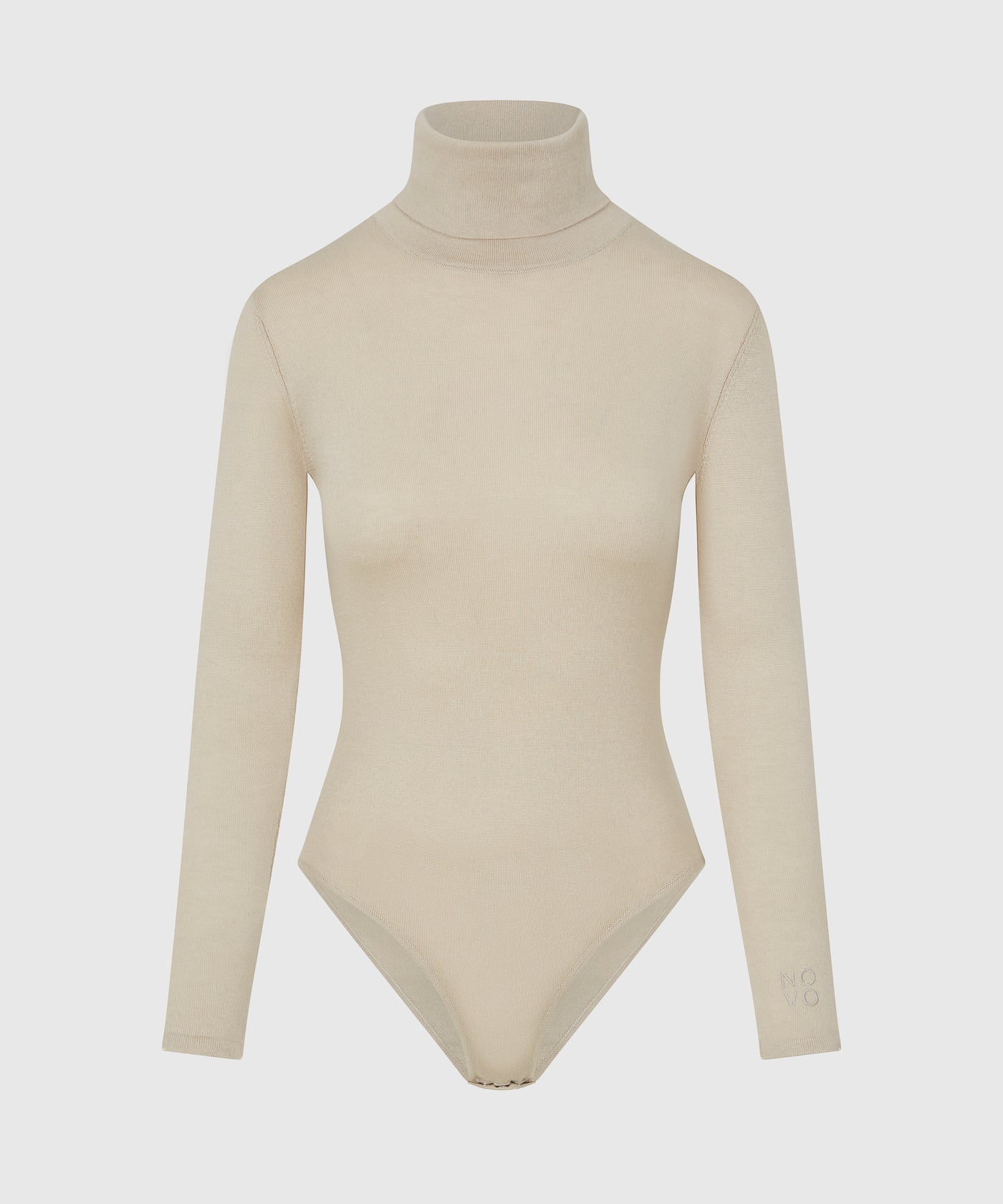 Sand Silk and Cashmere Bodysuit