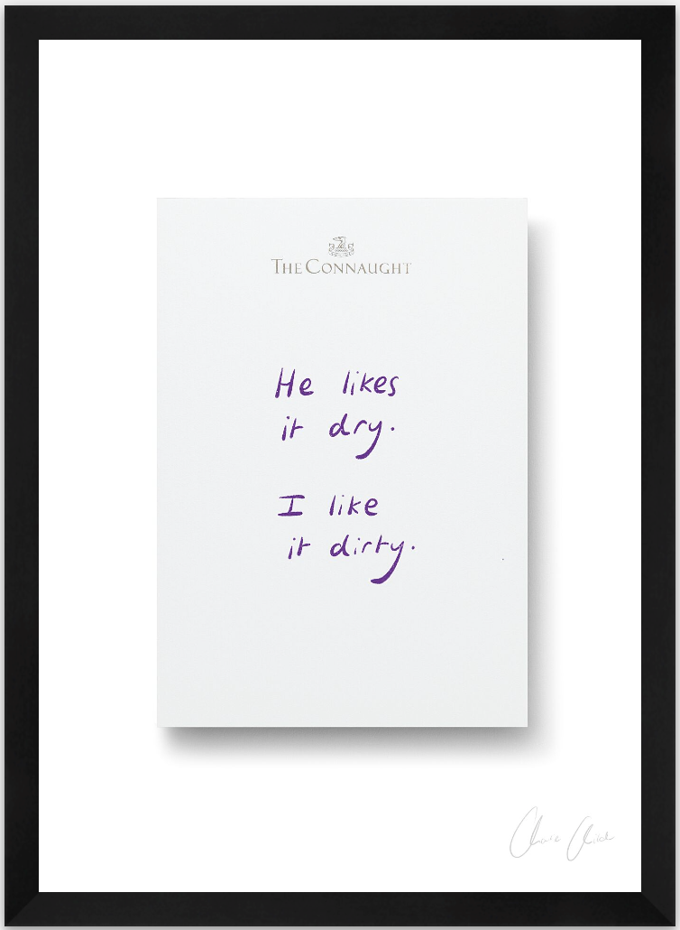 Notepad at The Connaught