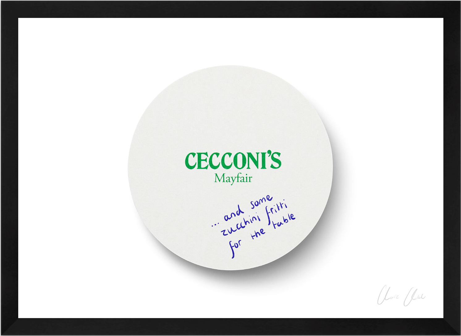 Coaster at Cecconi&