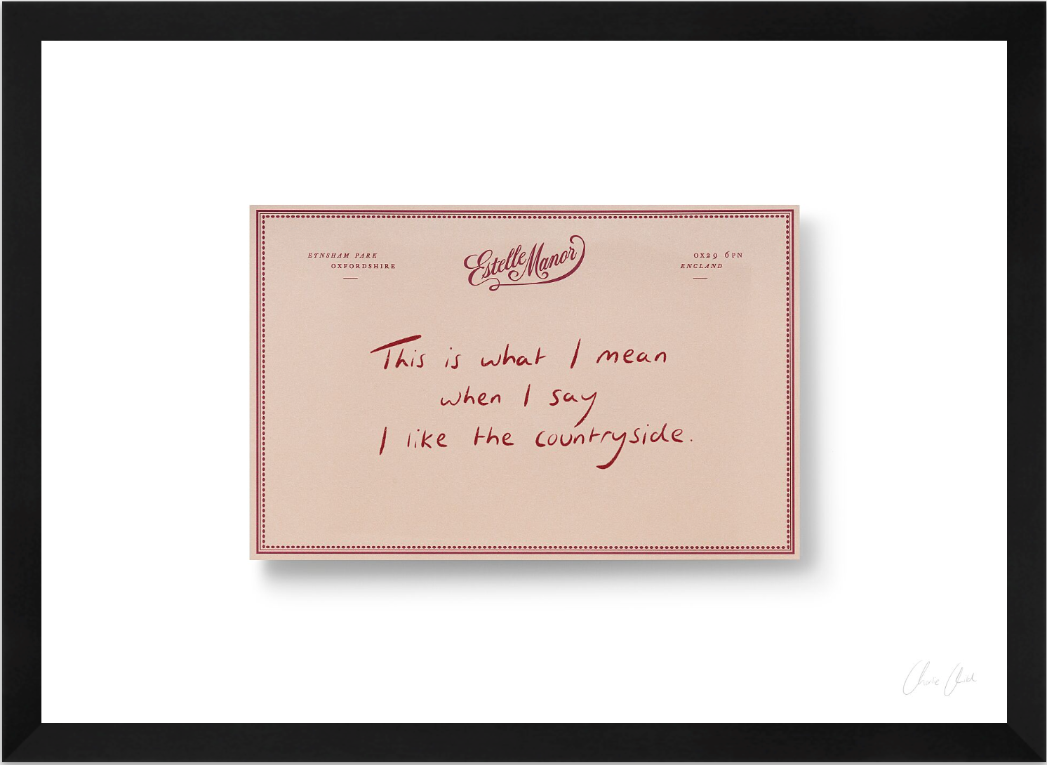 Paper at Estelle Manor